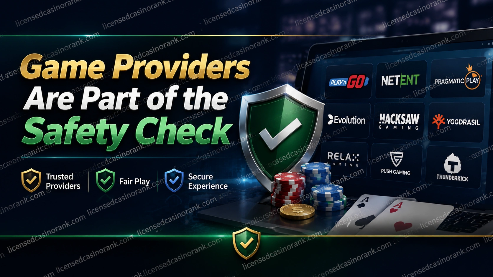 Game Providers Are Part of the Safety Check